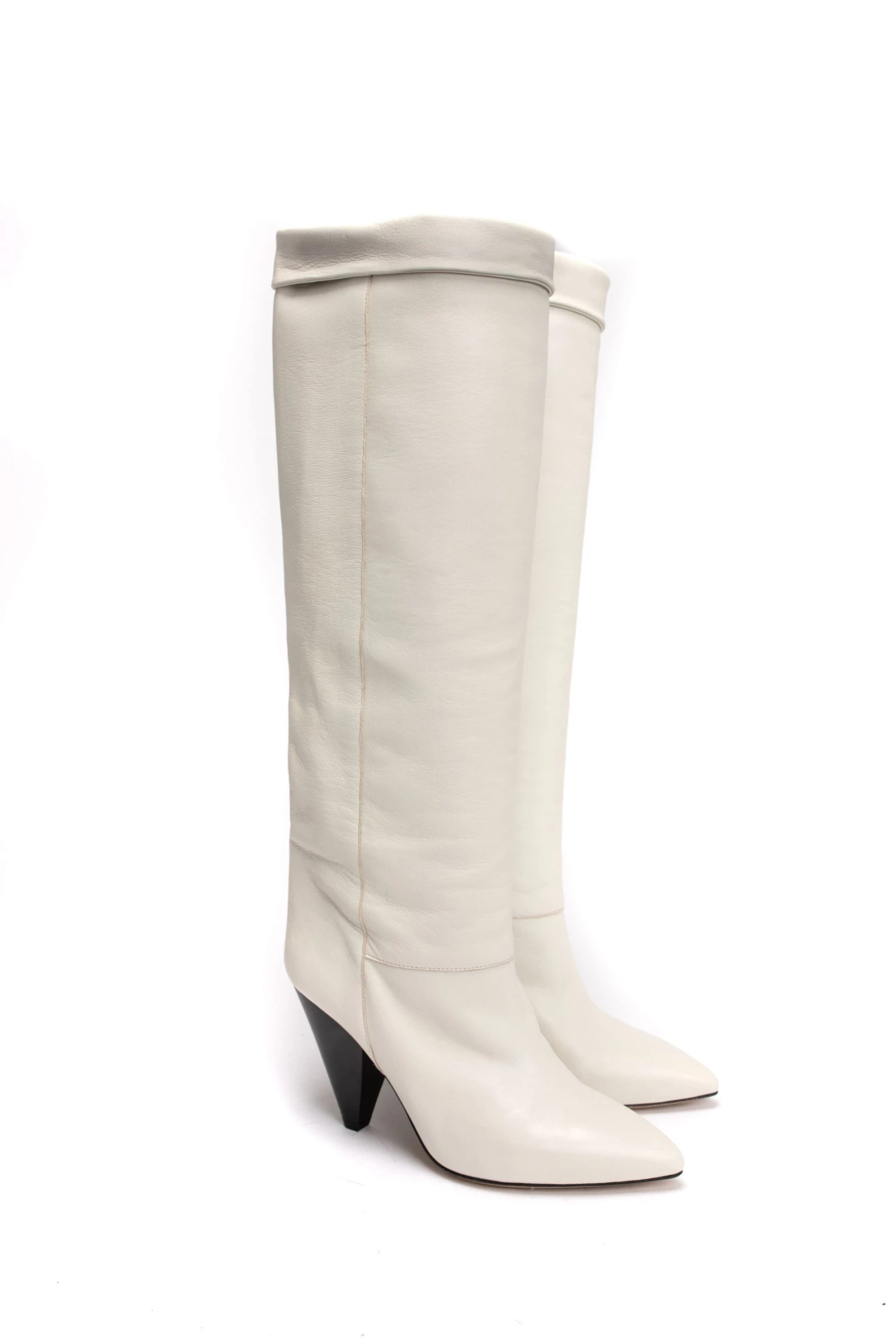 Isabel Marant LOENS HIGH BOOTS / Ecru 3 Isabel Marant LOENS HIGH BOOTS / Ecru