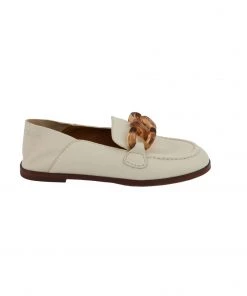 See By Chloé SB38091A Loafer / Goat Chalk Slipper