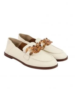 See By Chloé SB38091A Loafer / Goat Chalk Slipper