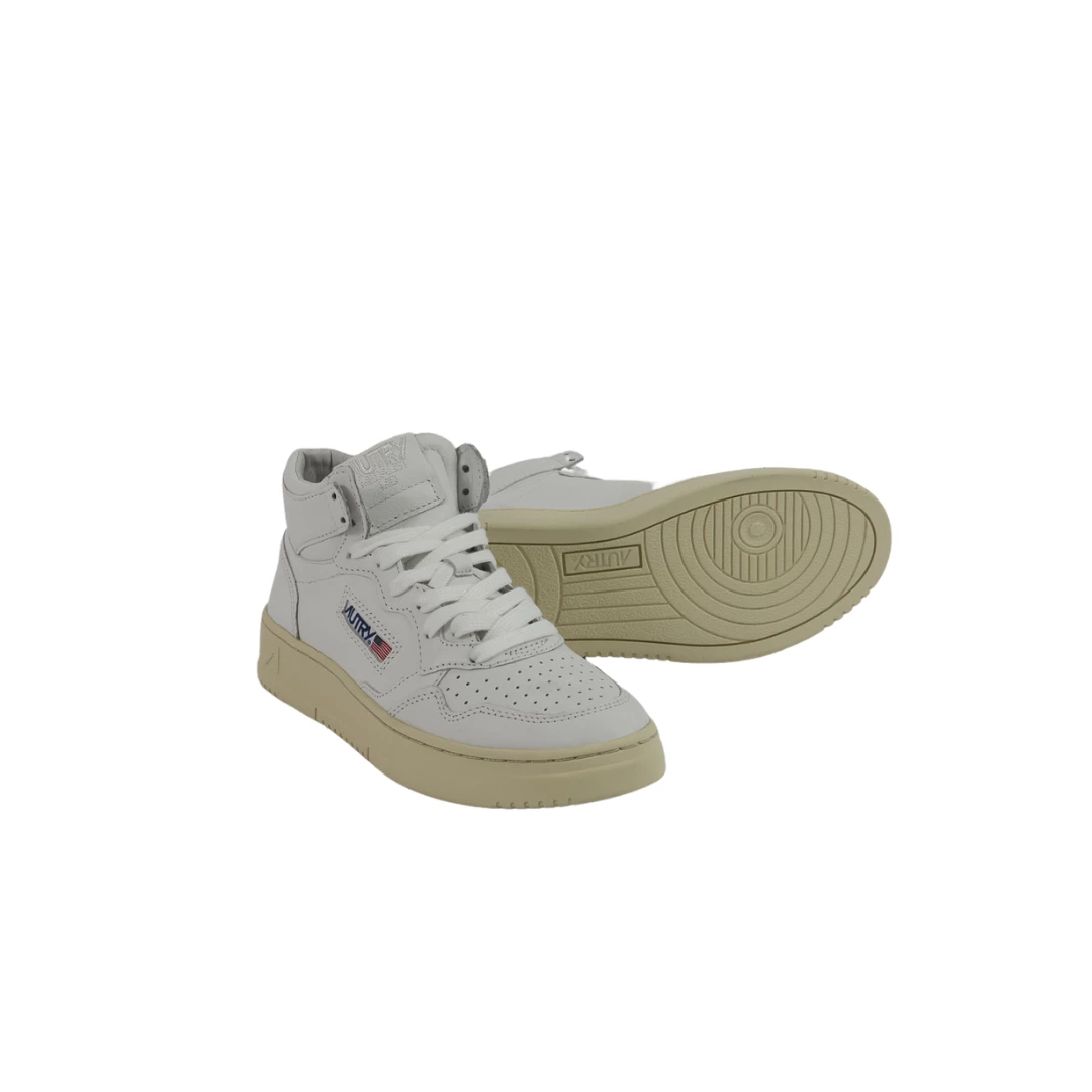 AUTRY MID SNEAKER 80s | Goat White 4 AUTRY MID SNEAKER 80s | Goat White