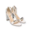 Piq.yourdress SANDALS 90 | Nappa Crystal Ivory