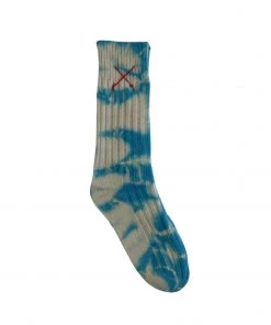 Mell-o Accessoires TIE DYE SOCKS | Aqua