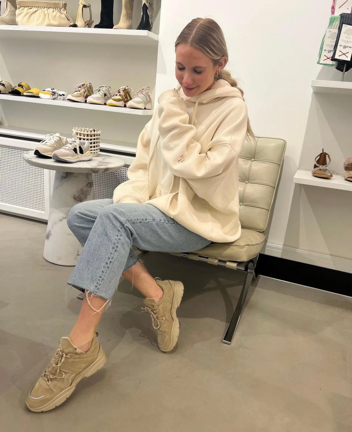 Isabel Marant KINDSAY SNEAKER MONOCHROME | Beige Most Wanted 9 Isabel Marant KINDSAY SNEAKER MONOCHROME | Beige Most Wanted