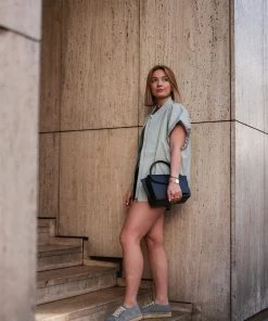 New Arrivals ANDY CSINGER X MANEBI LACE-UP ESPADRILLES | Hamptons Grey