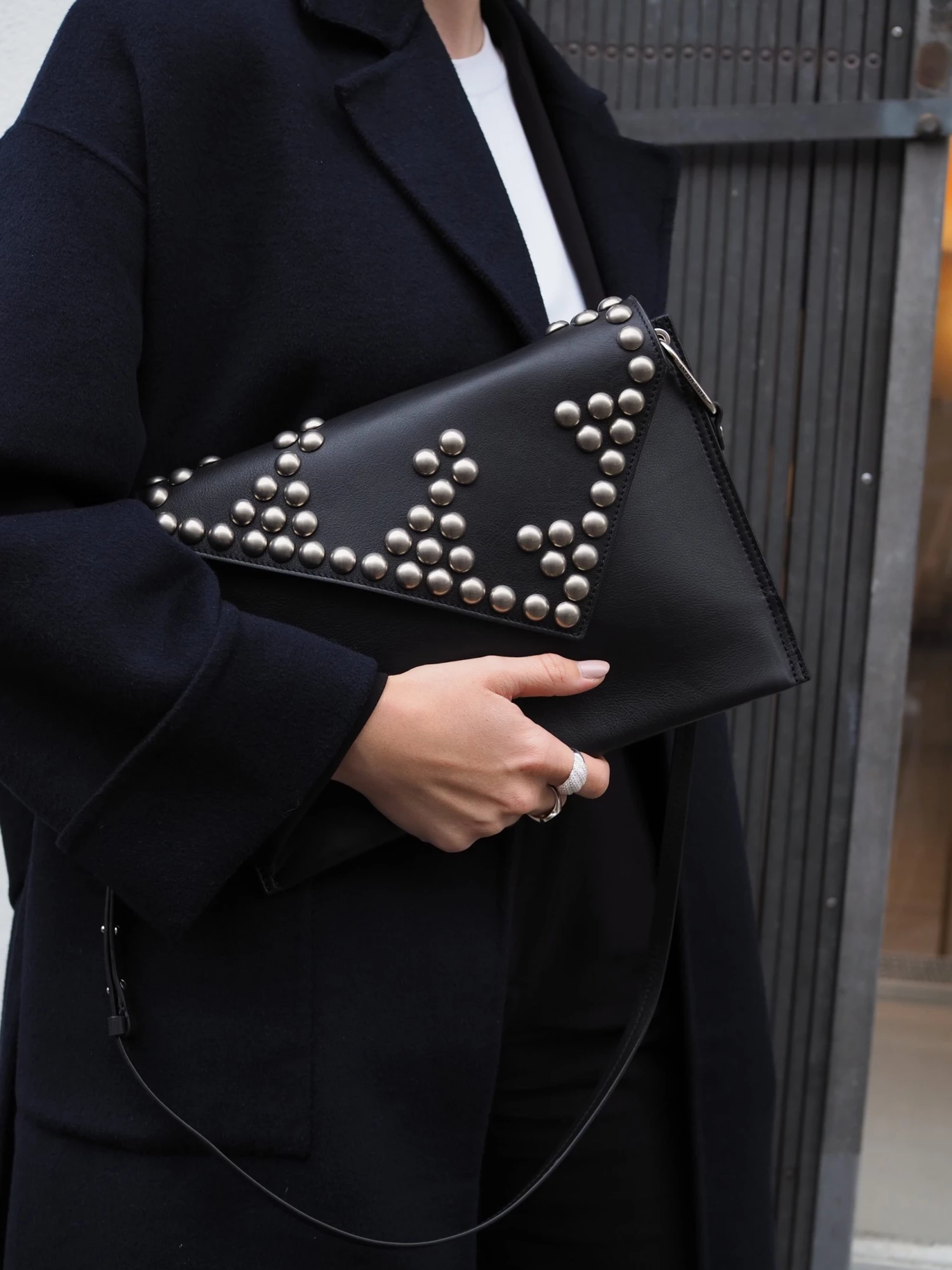 Isabel Marant TRYNE STUDS / Black Accessoires