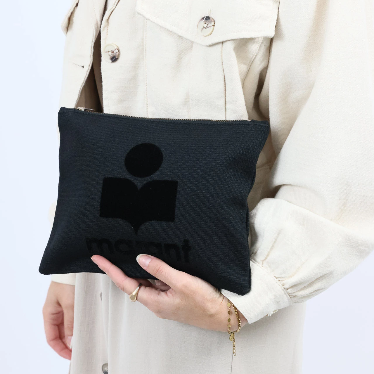 Isabel Marant Accessoires NETTIA POUCH / Black 4 Isabel Marant Accessoires NETTIA POUCH / Black