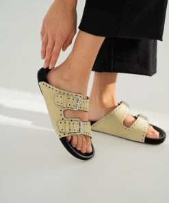Isabel Marant LENNYO SANDAL | Ecru Sandals