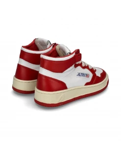 AUTRY MID SNEAKER | Bicolor White/Red New Arrivals