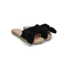Manebi New Arrivals SANDALS WITH BOW | Hamptons Black