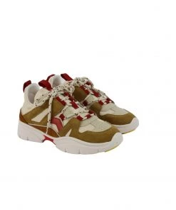 Isabel Marant KINDSAY SNEAKER | Yellow/Raspberry