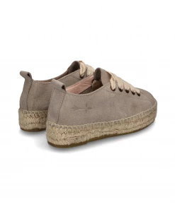 Manebi New Arrivals LACE-UP ESPADRILLES | Hamptons Vintage Taupe