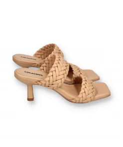 Lola Cruz SANDAL AINA 019Z14BK | Nude