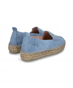Manebi DOUBLE SOLE SLIPPER PALM SPRINGS | Blue & Yellow
