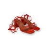 ALOHAS PALOMA HEELS | Suede Pomelo Orange New Arrivals 1 ALOHAS PALOMA HEELS | Suede Pomelo Orange New Arrivals