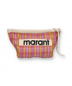 Isabel Marant New Arrivals POWDEN POUCH | Fuchsia