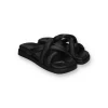 ALOHAS New Arrivals SLIP ON CROSS SANDALS | Black