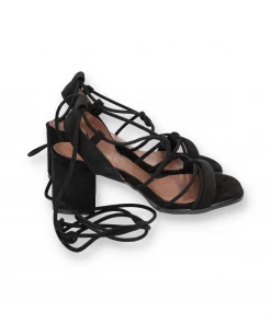 ALOHAS New Arrivals SOPHIE HEELS | Suede Black